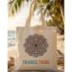 Trance Tribe Mandala Cotton Tote Bag